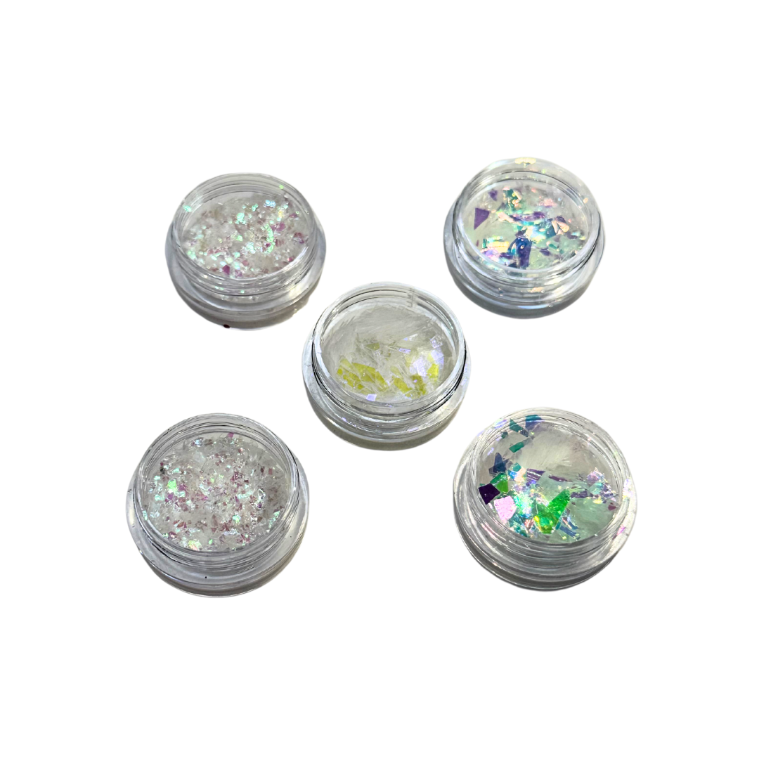 KIT FOLHAS DECORATIVAS FURTA-COR 5UN