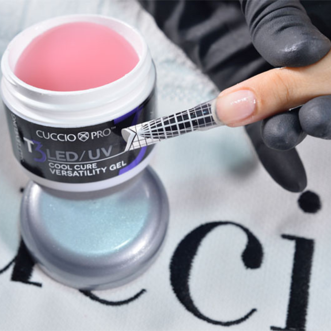GEL T3 SELF LEVELING VERSÁTIL LED/UV ROSA (PINK) 28G CUCCIO PRO