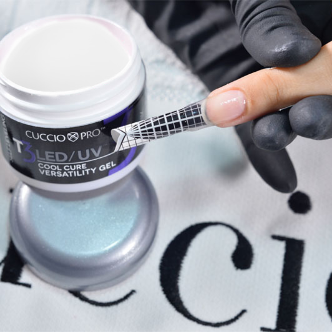 GEL T3 SELF LEVELING VERSÁTIL LED/UV BRANCO (WHITE) 28G CUCCIO PRO