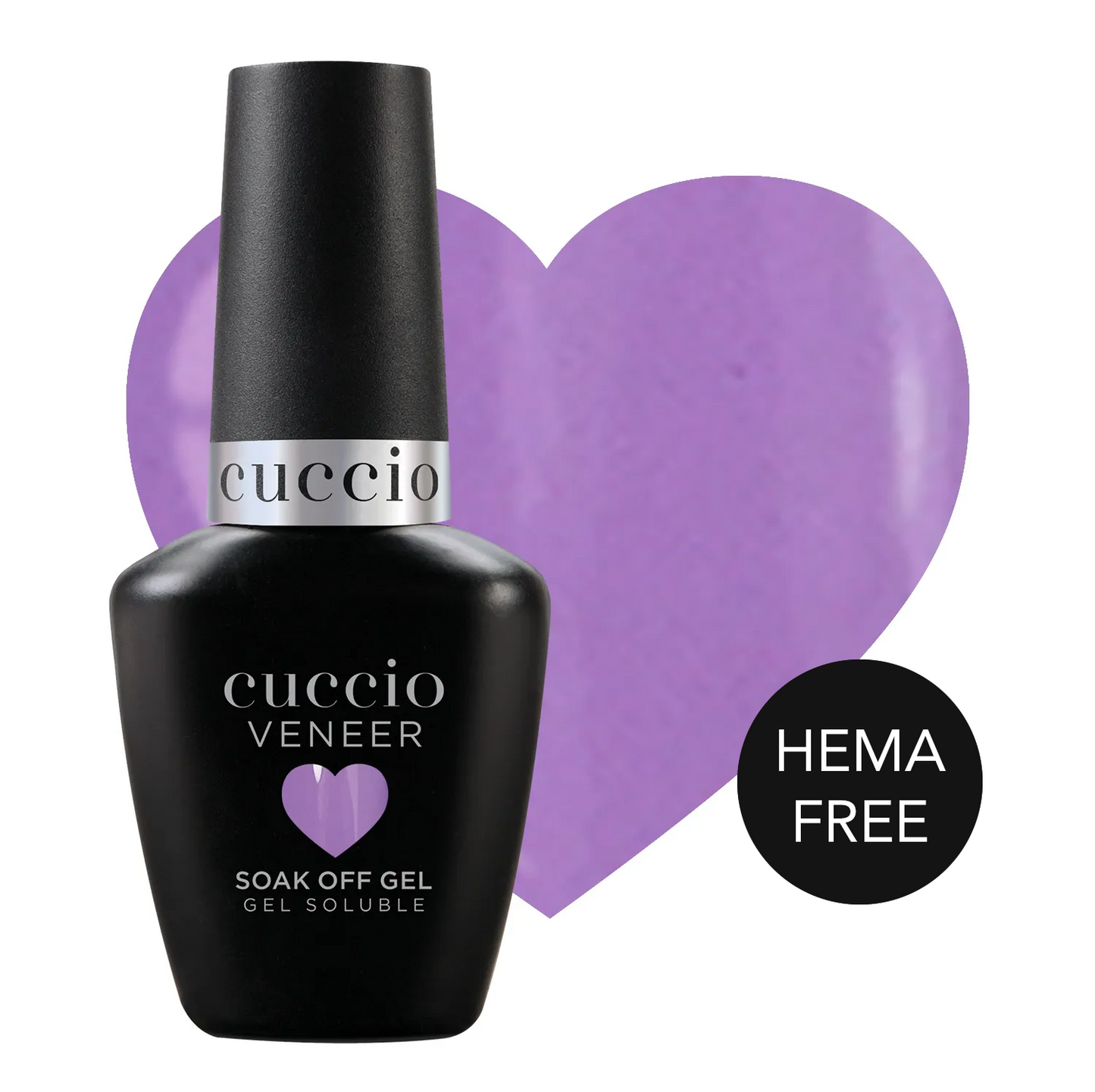 RICH LILAC CVHF058 ESMALTE HEMA FREE VENEER 13ML CUCCIO