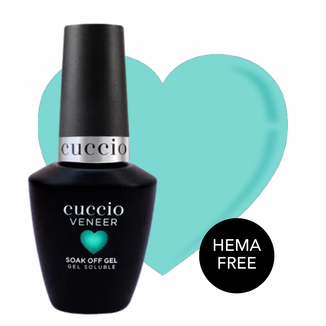 TEAL GREEN CVHF011 ESMALTE HEMA FREE VENEER 13ML CUCCIO