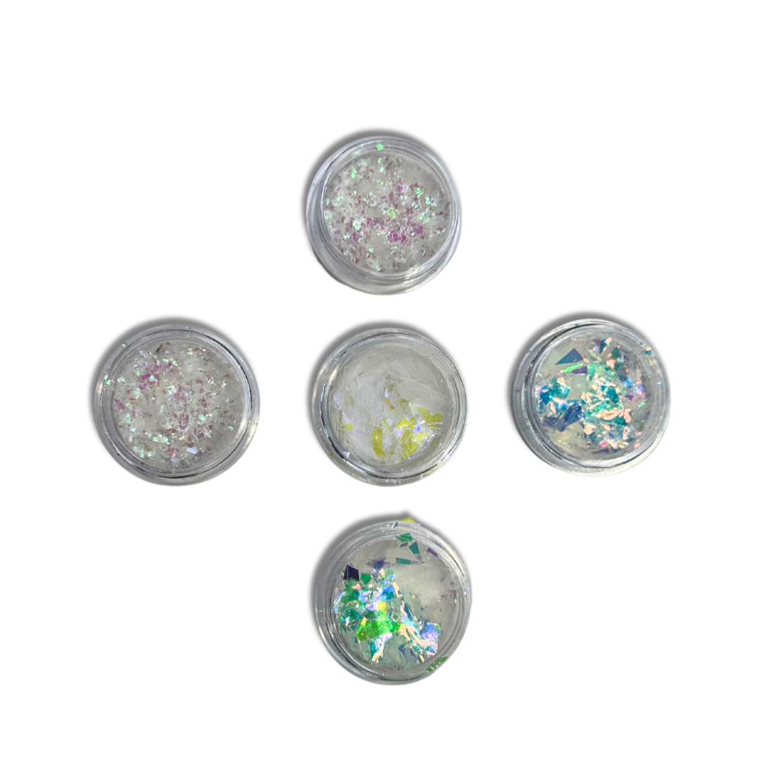 KIT FOLHAS DECORATIVAS FURTA-COR 5UN