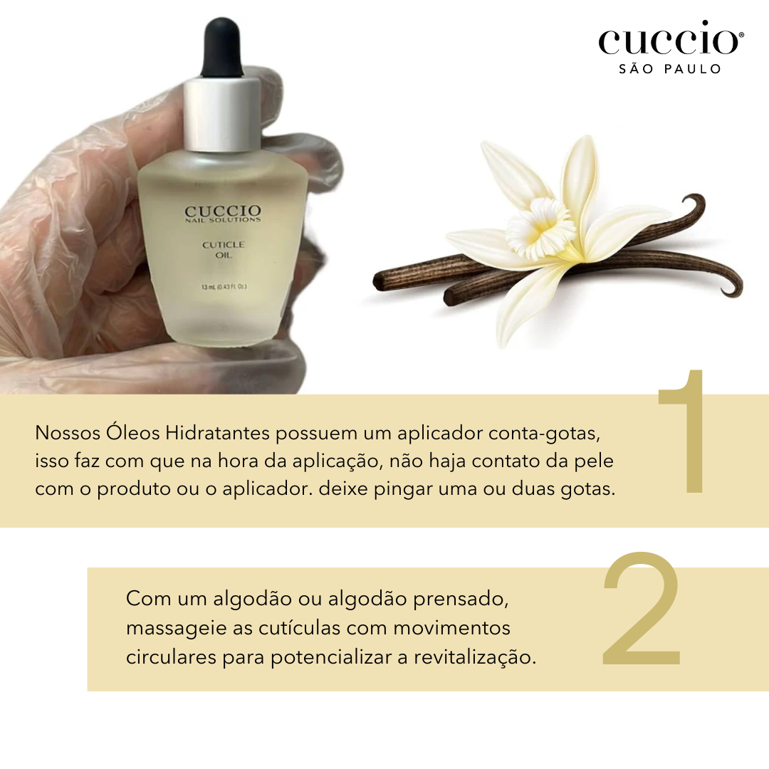 ÓLEO HIDRATANTE CUTÍCULA 13ML FAVA DE BAUNILHA (VANILLA BERRY)