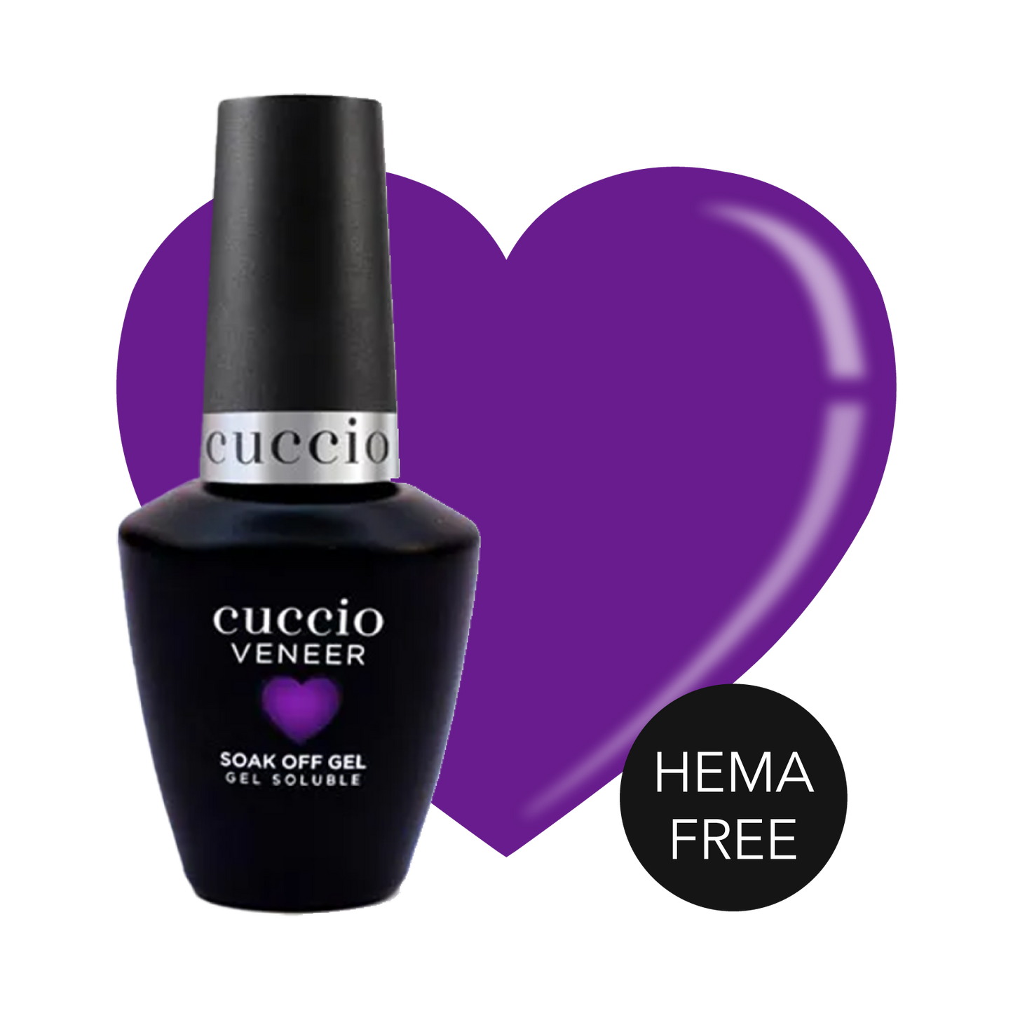 AMETHYST CVHF060 ESMALTE HEMA FREE VENEER 13ML CUCCIO