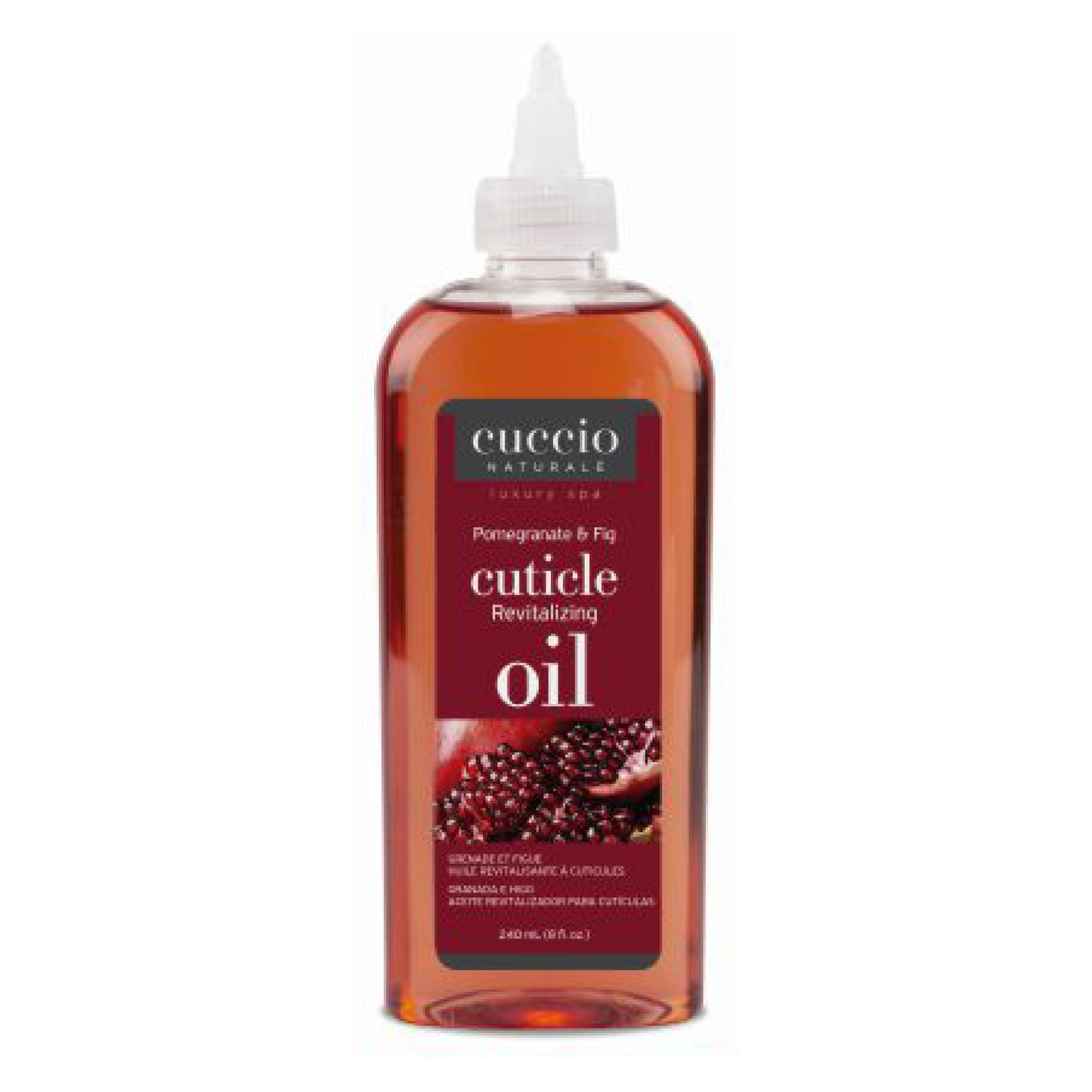 ÓLEO HIDRATANTE ROMÃ E FIGO (POMEGRANATE E FIG) 240ML CUCCIO NATURALÉ