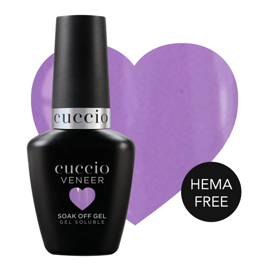 RICH LILAC CVHF058 ESMALTE HEMA FREE VENEER 13ML CUCCIO